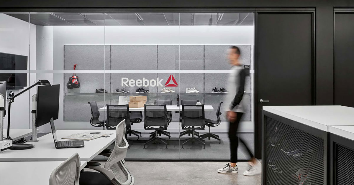 Award of Merit Interior Design: Reebok Headquarters Relocation