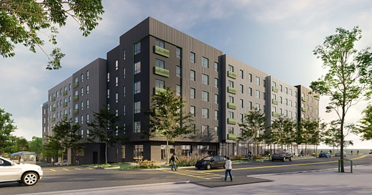 Construction Underway on New Mixed-Use Development in Mattapan